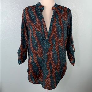 Teenbell Geometric Print Blouse 26PE